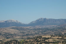 Vue du mont Ortobene