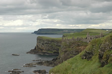 Cliff near Dunluce castle
