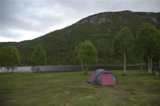 Camping surpeuplé